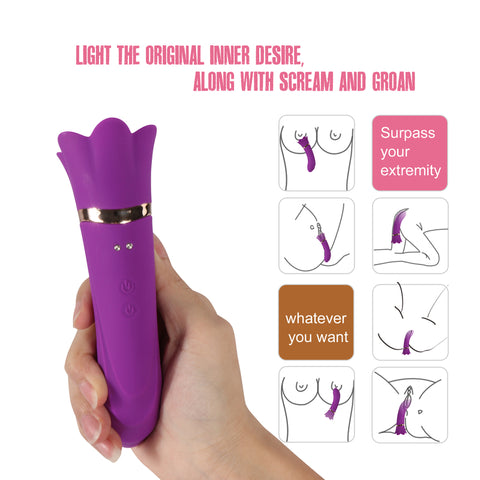 MD Silicone Suction & G Spot Vibrator