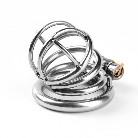 Stainless Steel Male Chastity Cage Penis Cage / 3 Size / Style-033-3