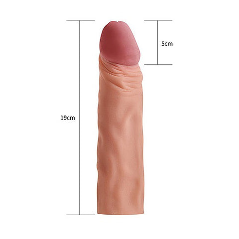LOVETOY Pleasure X Tender Penis Sleeve Add 2 Inch