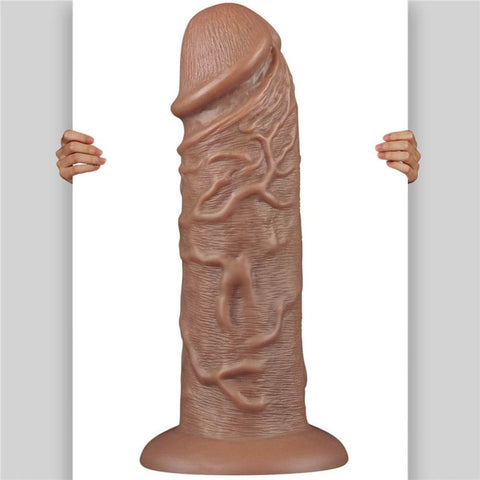 LOVETOY 10.5'' Realistic Chubby Giant Dildo