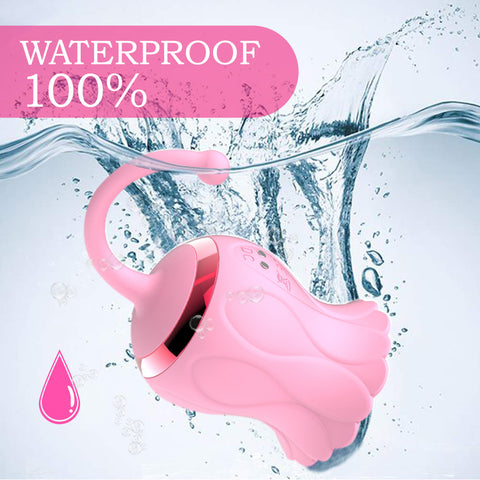 HC Little Sunflower Clitoral Suction Vibrator USB Rechargeable - Pink sexyplay.com.au HC Little Sunflower Clitoral Suction Vibrator USB Rechargeable - Pink sexyplay.com.au