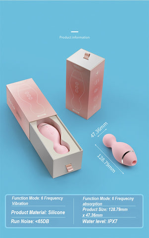 LEYI Happy Moe Oral Suction Vibrator Clitoris Stimulator