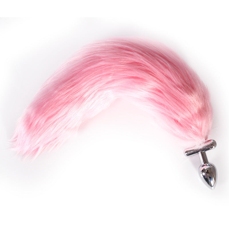 Plug Furro RY LED Fox Tail Stainless Steel Anal Plug - Furry Cosplay Butt Plug in ...