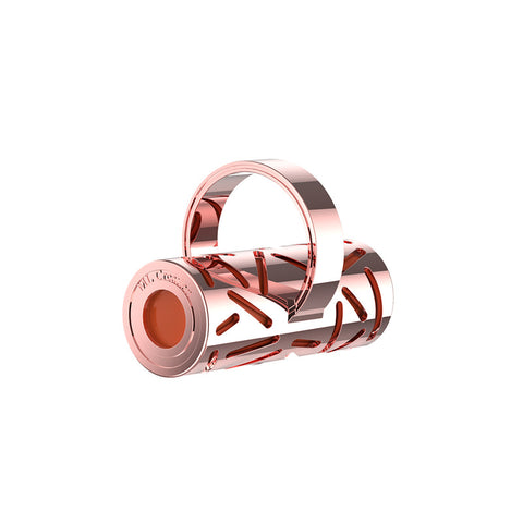 ML Creation Gold Finger Ring Vibrator Clitoral Stimulator