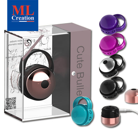 ML Creation Cute Bullet Ring Vibrator USB Rechargeable