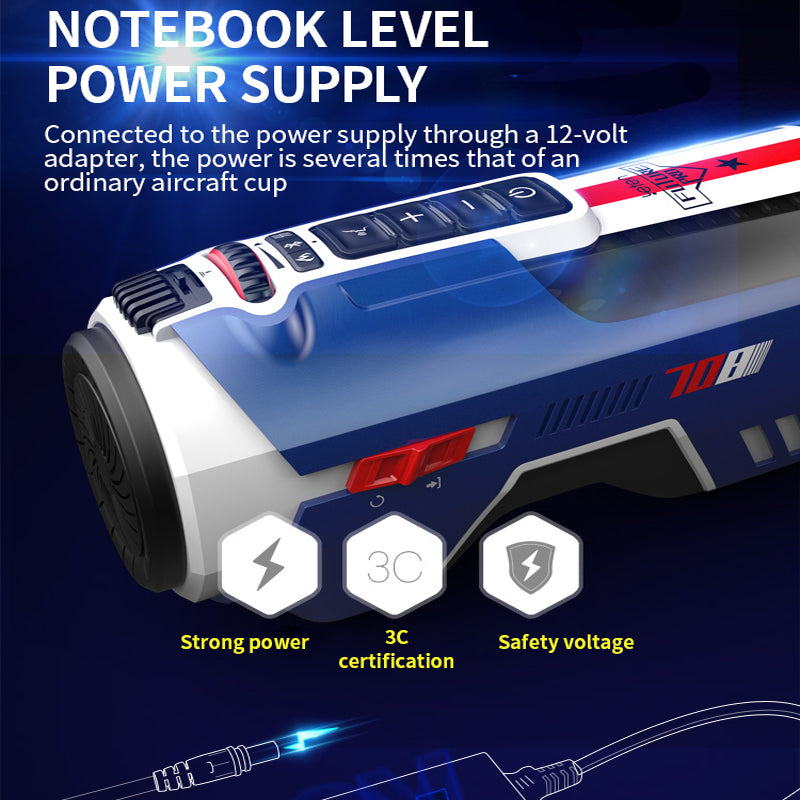LETEN Future 708 Pro Plus Bluetooth Male Masturbator - Auto Telescopic & Heating & Moan