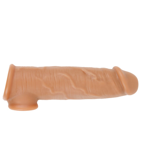 MD M4 Realistic Silicone Penis Sleeve Extender / Add 1.97 inch