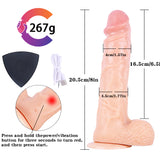 MD Norway Remote Control Vibrating Realistic Dildo