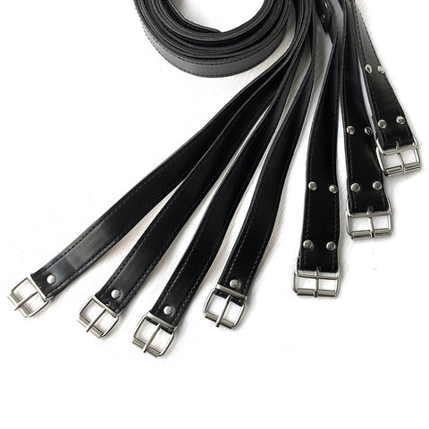 BDSM 7-Piece Bondage Restraint System - SM Belts Combination Set