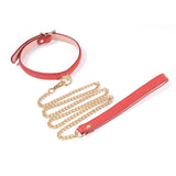 Premium BDSM Erotic Restraint Bondage Kit - 8 Pcs Red