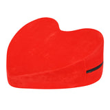 RY Heart Wedge Erotic Sex Pillow Position Enhancer Cushion - Red