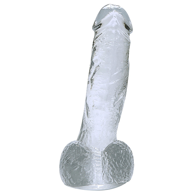 DY 6.1'' Crystal Realistic Dildo with Strong Suction Cup - Lifelike Design
