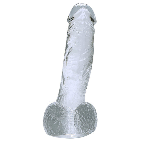 DY 6.1'' Crystal Realistic Dildo with Suction Cup