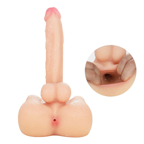 MD Realistic Torso Riding Dildo Doll wilh 18.5cm Dong