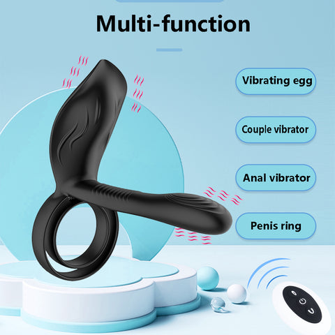 MOLE Remote Control Vibrating Penis Ring Couples Vibrator