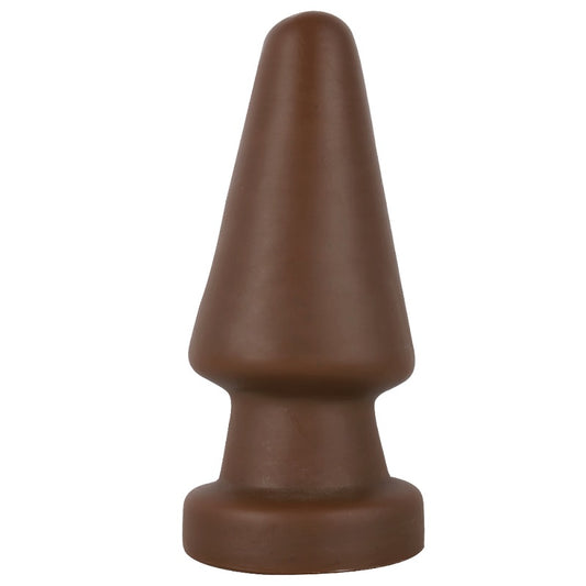 MD Pyramid Huge Anal Plug Butt Plug - Brown