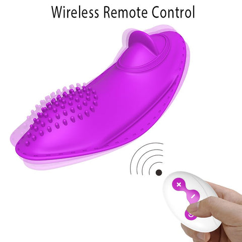 JRL Wireless Remote Control Bullet Vibrator - Purple