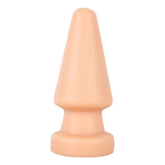 MD Pyramid Huge Anal Plug Butt Plug - Flesh