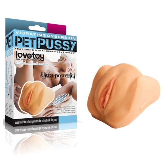 LOVETOY Vibrating Pet Pussy Realistic Male Masturbator