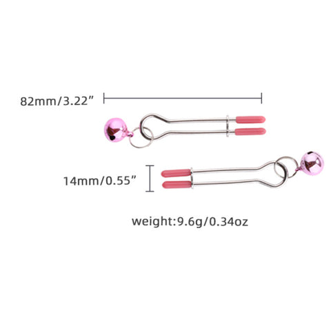RY Cosplay Furry Fox Tail Anal Plug/Headband/Collar/Nipple Clamps Cosplay Kit - Pink