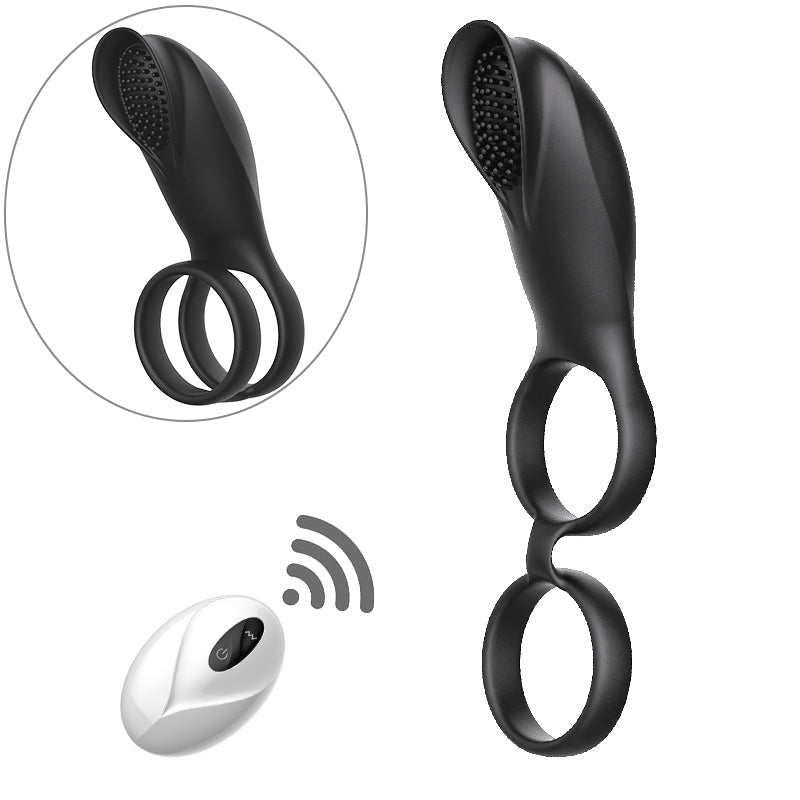 JRL Selftime Remote Control Vibrating Cock Ring