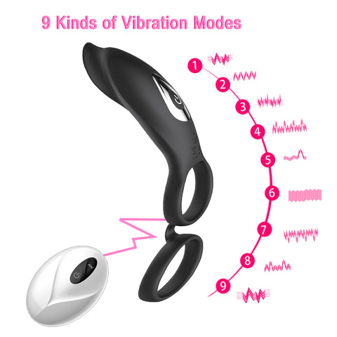 JRL Selftime Remote Control Vibrating Cock Ring