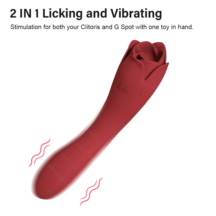 Meese Dora Flexible 2in1 Licking & G-Spot Vibrator
