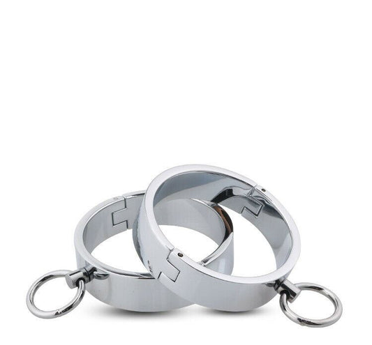 RY Alloy Bondage Cuffs with Pin lock - 85mm Dia