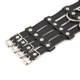 BDSM Collar & Leash Rivet Metal Chain Restraints