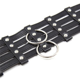 BDSM Collar & Leash Rivet Metal Chain Restraints