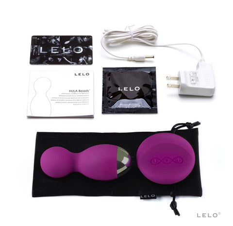 LELO HULA Beads Kegel Ben Wa Balls Exerciser Massager Remote Control G Spot Bullet Vibrator