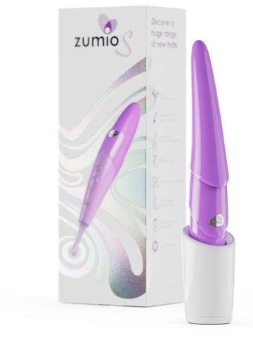 Zumio S Clitoral Stimulator Vibrator Oscillating Tip Deep USB Rechargeable