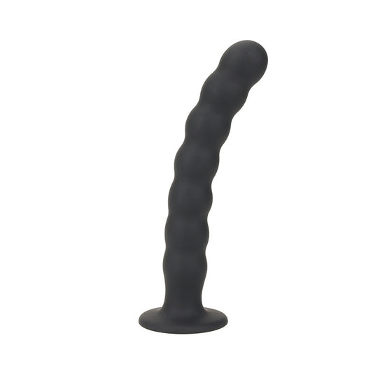 Silicone Beaded Anal Beads Butt Plug - Large