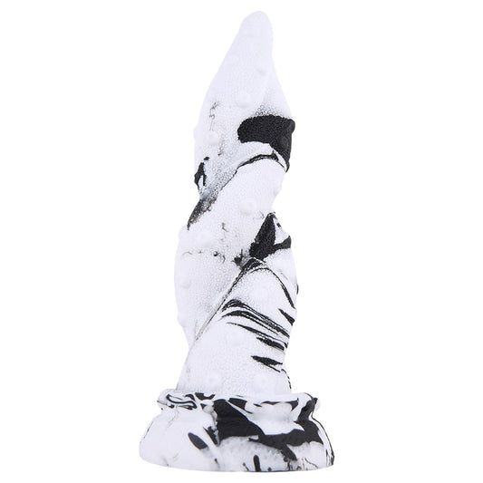 MD Squid 8.66 inch Bad Dragon Dildo - Silicone Black/White