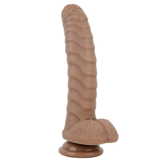 MD Unicorn Realistic Huge Dildo Brown - Large