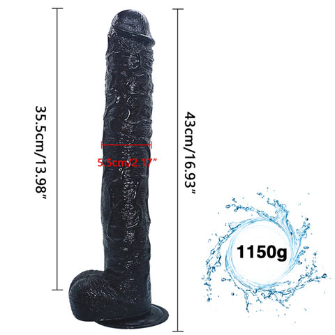 MD Legend 45cm Super Large Realistic Dildo with Suction Cup