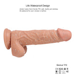 MD Remote Control Realistic Vibrating Dildo 21cm