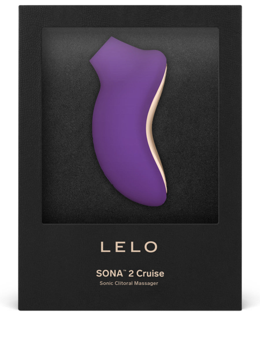 LELO Sona 2 Cruise Air Wave Clitoral Stimulator Sonic Vibrator - Purple