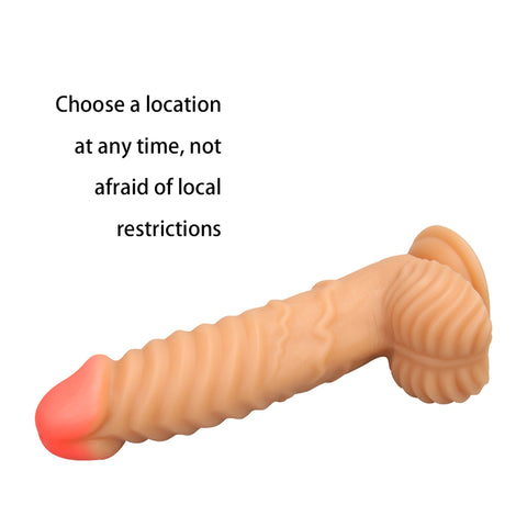 MD Honor Threaded Realistic Dildo with Suction Cup