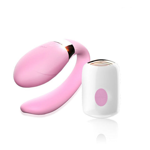 DIBE Tibe Wearable Remote Control Clitoris & GSpot Vibrator - Pink