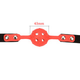 BDSM Full Head Harness with Mouth Gag Ball & Nose Hook - Restrictive Bondage Gear