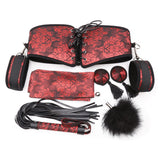 BDSM 7 in 1 Corset Fetish Bondage Kit