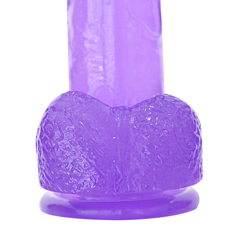DY 6.1'' Crystal Realistic Dildo with Suction Cup
