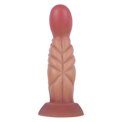 MD 8.66" Grenade Fantasy Realistic Dildo / Anal Plug - Light Brown