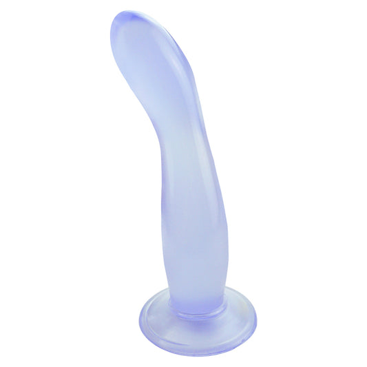 MD 9.45" Crystal Dildo & Anal Plug - Light Blue