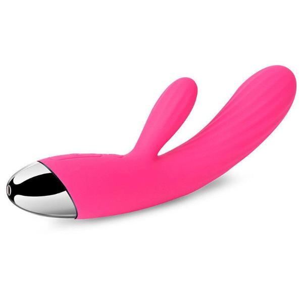 SVAKOM Angel Flexible Intelligent Warming Rabbit Vibrator - Rose