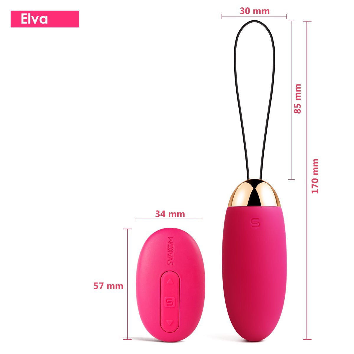 Svakom Elva Remote Control Bullet Vibrator sexyplay.com.au Svakom Elva Remote Control Bullet Vibrator sexyplay.com.au