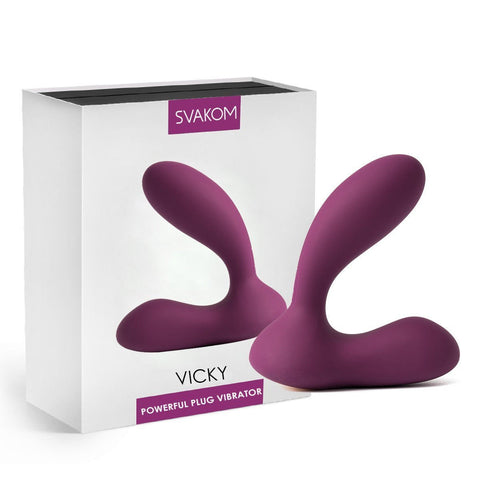 SVAKOM Vicky Anal Plug Vibrator / Prostate Massager