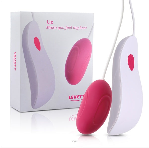 Levett Liz 8 Modes Bullet Vibrator Clitoral G-Spot Wired Control Vibrating Love Egg