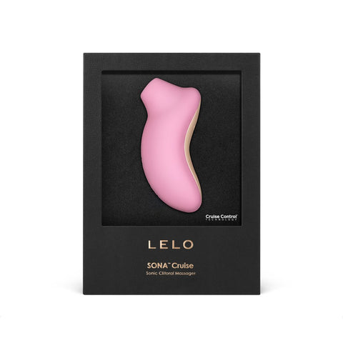 Lelo Sona Cruise Luxury 3.9" Rechargeable Clitoral Massager Pink